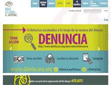 Tablet Screenshot of dalelacara.org